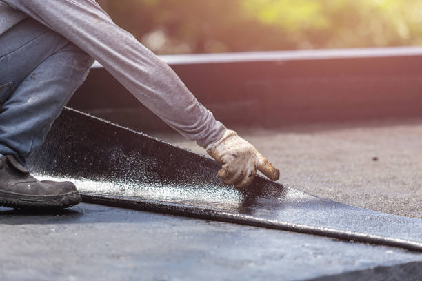 Professional Waterproofing technician working in Suwanee, GA
